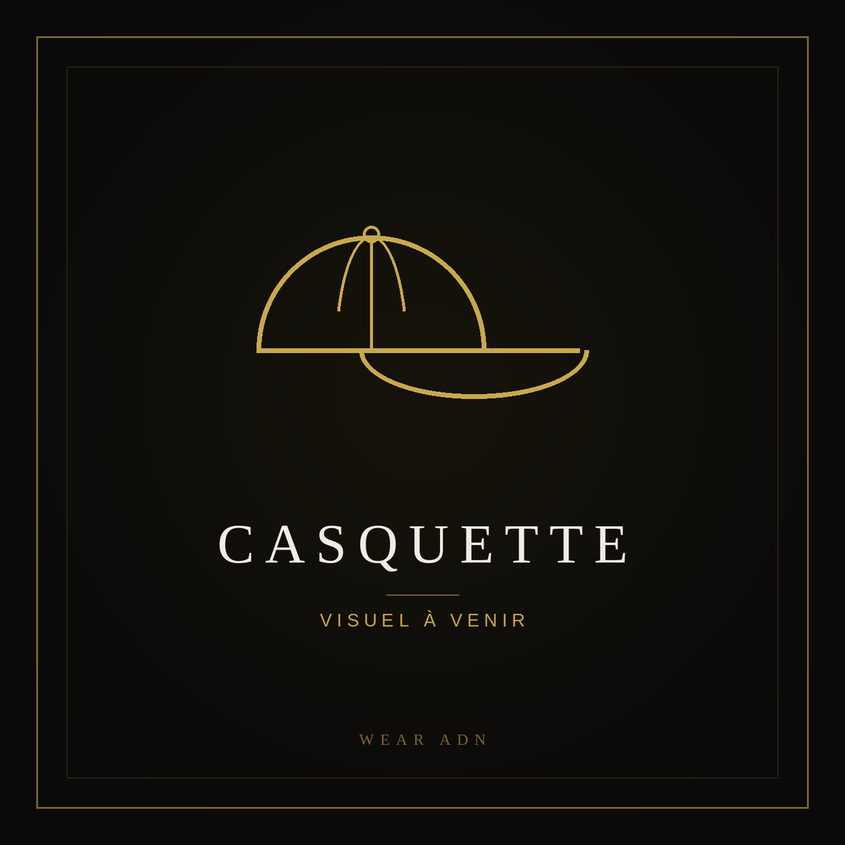 Casquette — visuel à venir