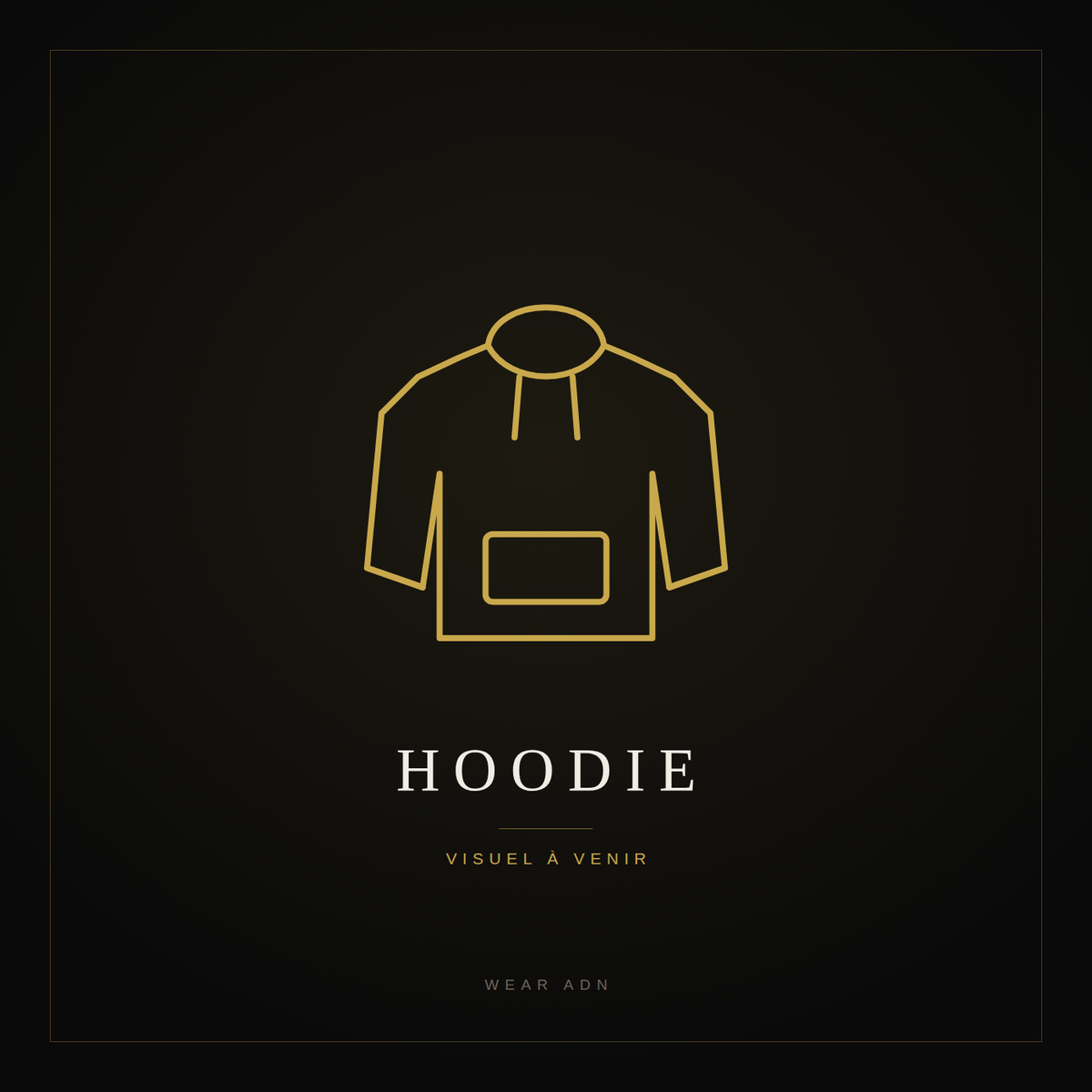 Hoodie — visuel à venir